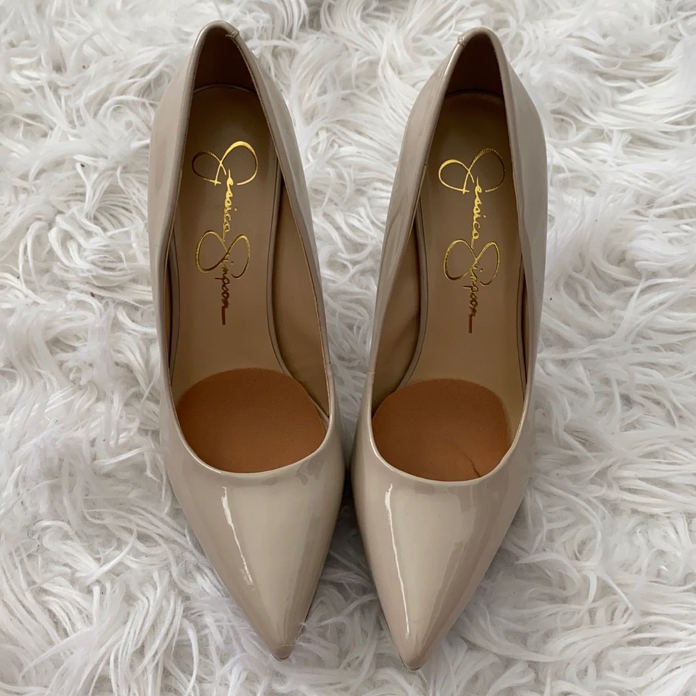 Jessica Simpson Nude Stilettos